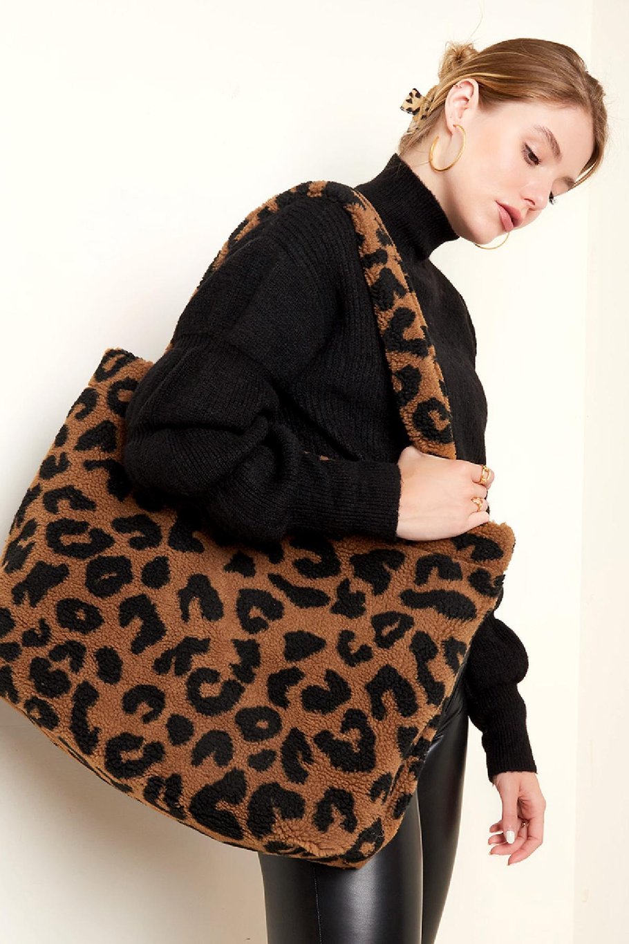 sac fourre-tout teddy borg Beige Polyester Image5